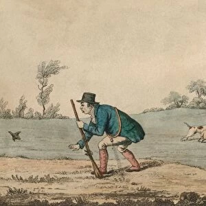 Shooting scene, 1813. Creator: Unknown