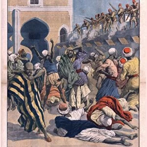 Tragic rebellion of prisoners in Cairo, 1914. Creator: Unknown