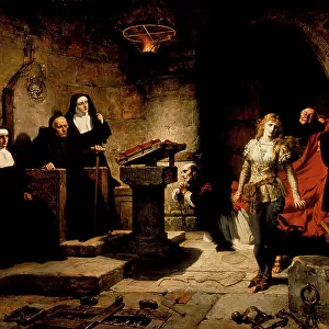 The Trial of Constance de Beverly, between 1880 and 1883. Creator: Toby E Rosenthal