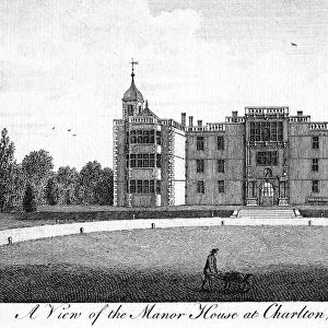A View of the Manor House at Charlton, built by Sir Adam Newton