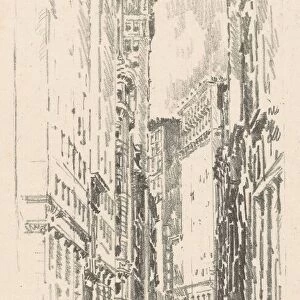 William Street, 1904. Creator: Joseph Pennell