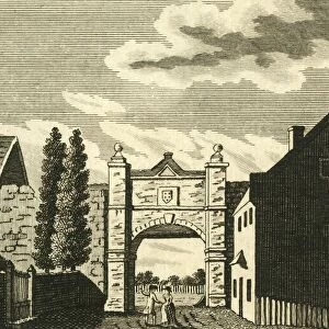 Wincheap Gate, at Canterbury, c1786. Creator: Unknown