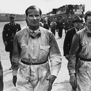 1938 German Grand Prix - Dick Seaman and Manfred von Brauchitsch