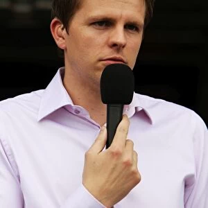 Formula One World Championship: Jake Humphrey BBC Television Presenter