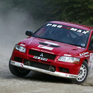 Robert Swann / Phil Morgan. British Rally Championship, Trackrod Rally 27th-28th September