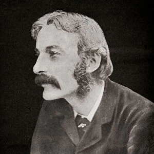 Andrew Lang, 1844 - 1912. Scottish poet, novelist, literary critic, and contributor to the field of anthropology. He is best known as a collector of folk and fairy tales. From International Library of Famous Literature, published c. 1900