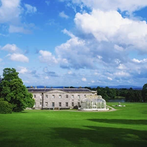 Ballyfin House, Co Laois, Ireland; House Completed In 1826 With View Of The Conservatory