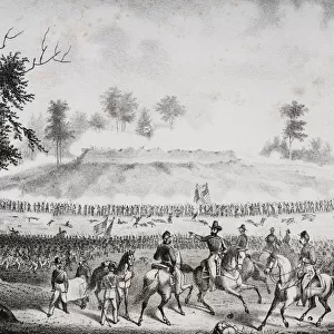 Battle Of Chapins Farm Virginia 1864
