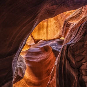 The beautiful sandstone canyons surrounding Page, Arizona, USA