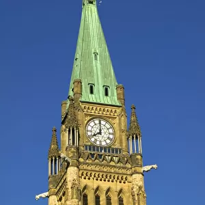 Close Up Of Ornate Clock Tower