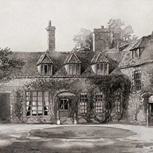 Frewen Hall, Oxford, England. Residence Of Albert Edward, Prince Of Wales, 1841