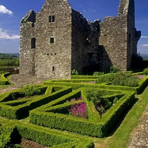 A Garden In Front Of Tully Castle Near The Village Of Blancey; County Fermanagh, Northern Ireland