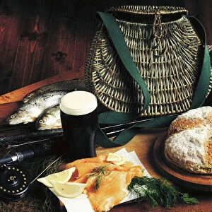 Guinness, Salmon And Bread