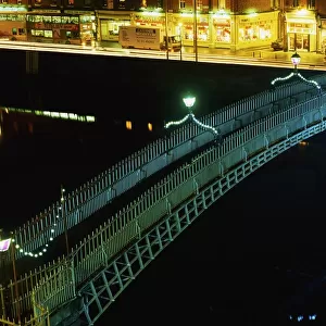 Ha penny Bridge, Dublin City, Co Dublin, Ireland