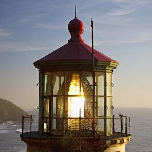 Heceta Head Lighthouse Along The Oregon Coast; Florence, Oregon, United States Of America