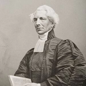 Hugh Mcneile, 1795-1879. Anglican Churchman, Canon Of Chester. Engraved By D. J. Pound From A Photograph Byjames T. Foard. From The Book The Drawing-Room Of Eminent Personages Volume 1. Published In London 1860