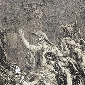 Illustration For Antony And Cleopatra By William Shakespeare. From The Illustrated Library Shakspeare, Published London 1890
