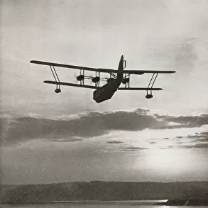 An Imperial Airlines Scipio Class Flying Boat C. 1931. From The Story Of 25 Eventful Years In Pictures, Published 1935