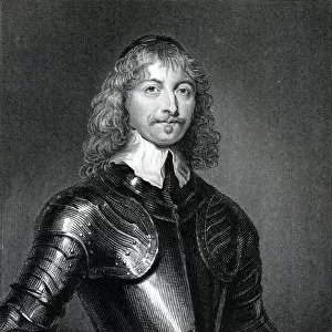 James Graham 5Thearl And 1St Marquess Of Montrose, Earl Of Kincardine, Lord Graham And Mugdock, 1612-1650. Scottish General During English Civil Wars. From The Book "Lodges British Portraits"Published London 1823