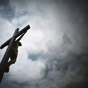 Jesus Hanging On A Cross