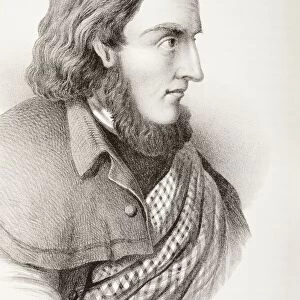 John Brown, 1627-1685, Also Known As The Christian Carrier Or Brown Of Priesthill. Scottish Protestant Christian Covenanter. From The Scots Worthies According To Howies Second Edition, 1781. Published 1879