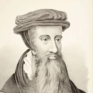 John Knox C. 1510 To 1572. Scottish Clergyman, Leader Of The Protestant Reformation And Founder Of The Presbyterian Denomination. From The Scots Worthies According To Howies Second Edition, 1781. Published 1879