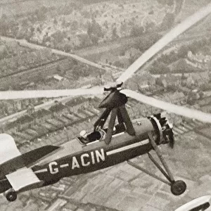 Juan De La Ciervas Autogyro C. 1923. From The Story Of 25 Eventful Years In Pictures, Published 1935
