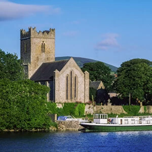 Killaloe, Co Clare, Ireland; St. Flannans Cathedral On The River Shannon