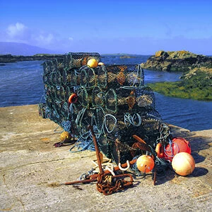 Lobster Pots, Rosbeg, Co Donegal, Ireland