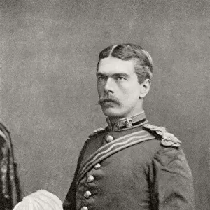 Lord Kitchener As A Young Officer Of The Royal Engineers. Field Marshal Horatio Herbert Kitchener, 1st Earl Kitchener, 1850