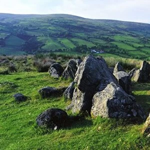 Ossians Grave, Co Antrim, Ireland; Stone Age Site And Believed To Be The Gravesite Of OisAin (Ossian) The Warrior Poet Of Ireland