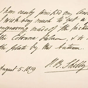 Percy Bysshe Shelley, 1792