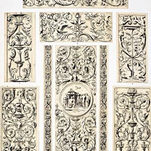 Renaissance No 3 Plate Lxxvi From The Grammar Of Ornament By Owen Jones Published By Day & Son London 1865