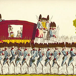 The Return Of The French Royal Family To Paris, France, 25Th June 1791. From A Contemporary Print
