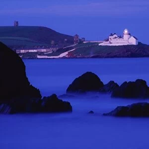Roches Point, Whitegate, County Cork, Ireland; Seascape With Lighthouse