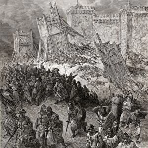 Second Assault Of Jerusalem The Crusaders Repulsed During The First Crusade