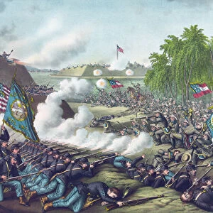 The Second Battle of Corinth, also known as The Battle of Corinth, October 3 - 4, 1862, between the Union and Confederate armies during the American Civil War