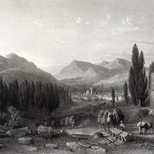 Thyatira, Turkey Drawn By Thomas Allom, Engraved By A. Willmore, From The Collection Of G. Virtue Esq. C. 1863