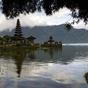 Ulun Danu Temple On Beratan Lake; Bali, Indonesia