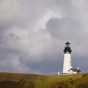 Yaquina Head Lighthouse, Oregon Coast, Usa