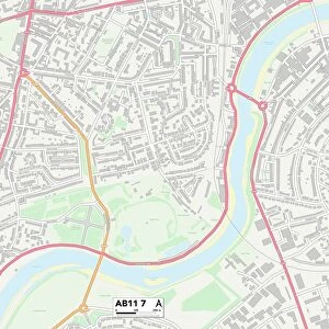 Aberdeen AB11 7 Map