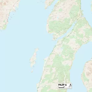 Argyllshire PA29 6 Map