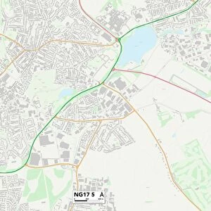 Ashfield NG17 5 Map