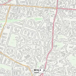 Bristol BS16 4 Map