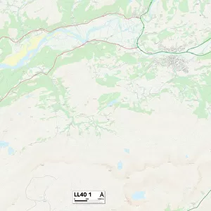 Gwynedd LL40 1 Map