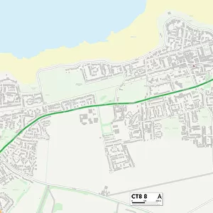 Kent CT8 8 Map