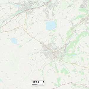 Kirklees HD9 5 Map