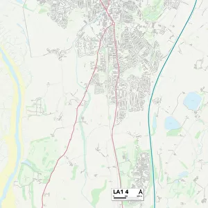 Lancaster LA1 4 Map