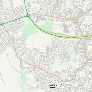 Leeds LS28 7 Map