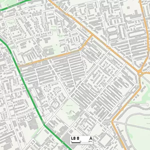 Liverpool L8 8 Map